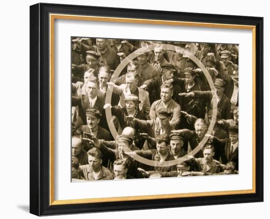 August Landmesser-null-Framed Giclee Print