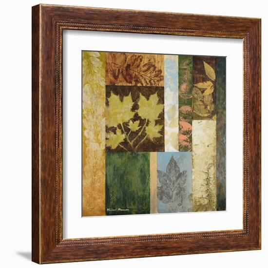 August Leaves II-Michael Marcon-Framed Art Print