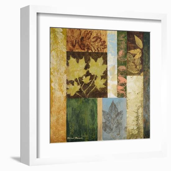 August Leaves II-Michael Marcon-Framed Art Print