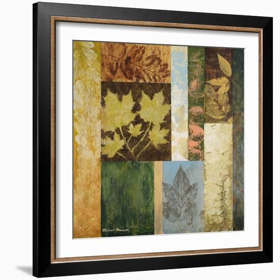 August Leaves II-Michael Marcon-Framed Art Print