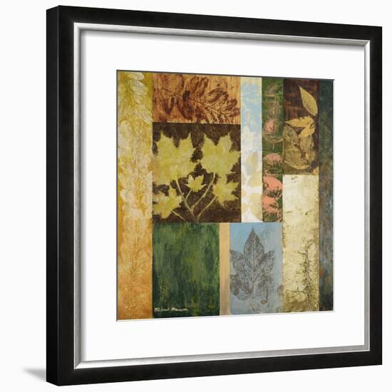 August Leaves II-Michael Marcon-Framed Art Print