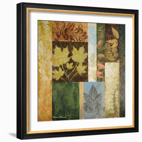 August Leaves II-Michael Marcon-Framed Art Print