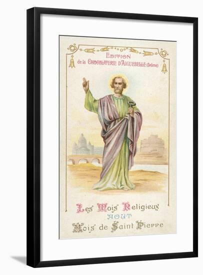 August, Month of St Peter-null-Framed Giclee Print