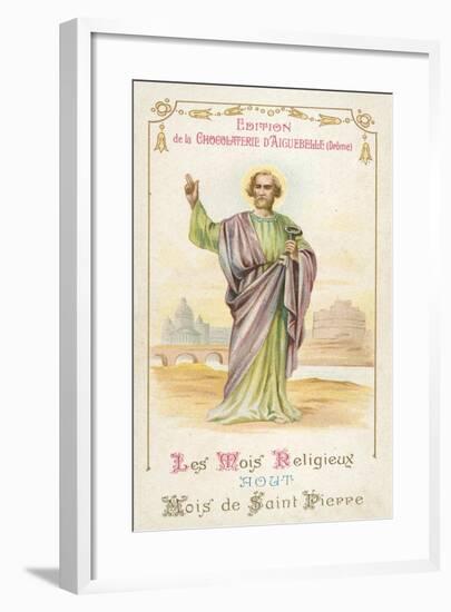 August, Month of St Peter-null-Framed Giclee Print