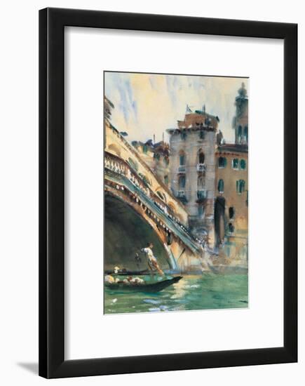 August, The Rialto, Venice, 1907-John Singer Sargent-Framed Art Print