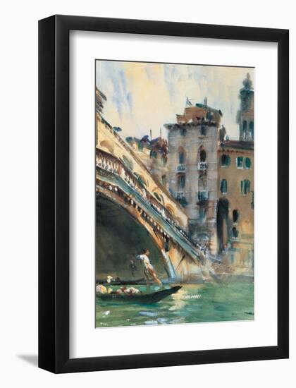 August, The Rialto, Venice, 1907-John Singer Sargent-Framed Art Print
