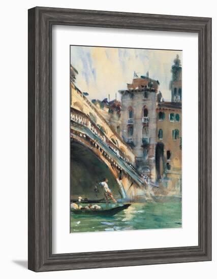 August, The Rialto, Venice, 1907-John Singer Sargent-Framed Art Print