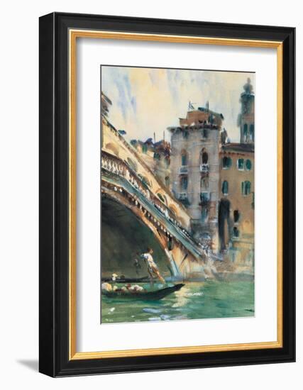 August, The Rialto, Venice, 1907-John Singer Sargent-Framed Art Print