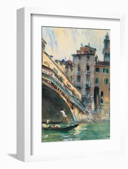 August, The Rialto, Venice, 1907-John Singer Sargent-Framed Art Print