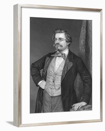 August Wilhelm Hofmann, German Organic Chemist, 1854-1860-null-Framed Giclee Print
