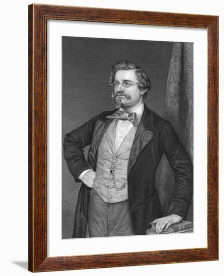 August Wilhelm Hofmann, German Organic Chemist, 1854-1860-null-Framed Giclee Print