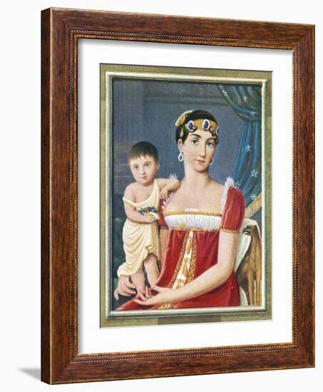 Augusta Amalia de Beauharnais-Giovanni Battista Gigola-Framed Giclee Print