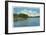 Augusta, Maine - View of Lake Cobbosseecontee in Pernette Cove-Lantern Press-Framed Art Print