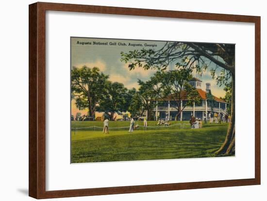 Augusta National Golf Club House, 1943-null-Framed Giclee Print