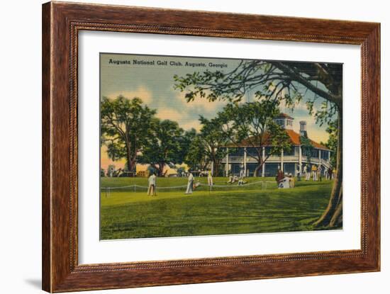 Augusta National Golf Club House, 1943-null-Framed Giclee Print