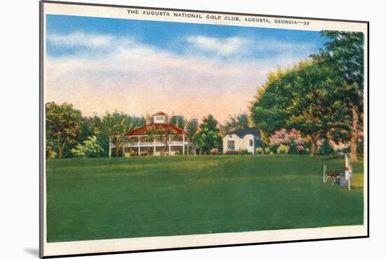 Augusta National Golf Club House, C1935-null-Mounted Giclee Print