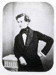 Portrait of Hector Berlioz, C.1850s-Auguste Adolphe Bertsch-Framed Photographic Print