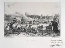 In the Trenches, Siege of Paris, Franco-Prussian War, 1870-1871-Auguste Bry-Framed Giclee Print