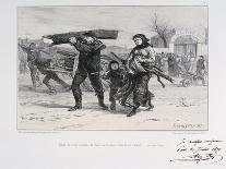 French Soldiers, Siege of Paris, 1871-Auguste Bry-Framed Giclee Print