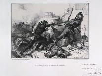 Hand-To-Hand Fighting, Siege of Paris, Franco-Prussian War, 1870-Auguste Bry-Framed Giclee Print