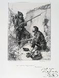 In the Trenches, Siege of Paris, Franco-Prussian War, 1870-1871-Auguste Bry-Framed Giclee Print