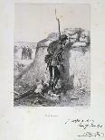 In the Trenches, Siege of Paris, Franco-Prussian War, 1870-1871-Auguste Bry-Framed Giclee Print