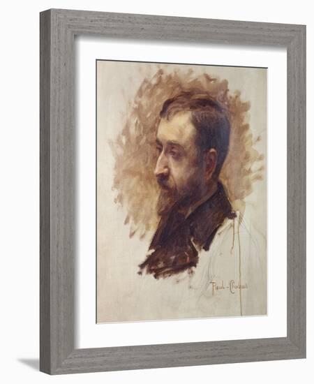 Auguste Dorchain (1857-1930), 1895 (Oil on Canvas)-Paul Chabas-Framed Giclee Print