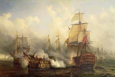 The Redoutable at Trafalgar, 21st October 1805-Auguste Etienne Francois Mayer-Giclee Print