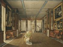 Interieur of Malmasion Music Room, c.1812-Auguste Garneray-Giclee Print