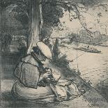 Joffre, Père Du Soldat (Woodcut on Japanese Mulberry Paper)-Auguste Lepere-Giclee Print