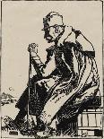 Joffre, Père Du Soldat (Woodcut on Japanese Mulberry Paper)-Auguste Lepere-Giclee Print