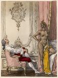 Giovanni Giacomo Casanova Italian Adventurer, He Finds Zeroli Asleep-Auguste Leroux-Framed Art Print