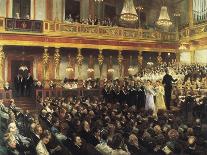 The Vienna Opera-Auguste Mandlick-Premier Image Canvas