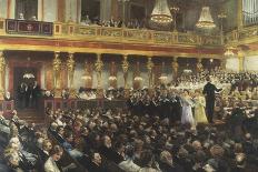 The Vienna Opera-Auguste Mandlick-Premier Image Canvas