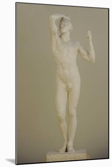 Auguste Rodin (1840-1917). the Age of Bronze. Plaster.-Auguste Rodin-Mounted Giclee Print