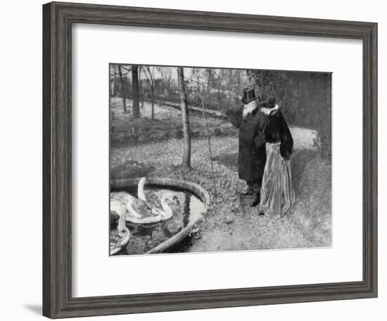 Auguste Rodin, French Sculptor, 1895-null-Framed Giclee Print
