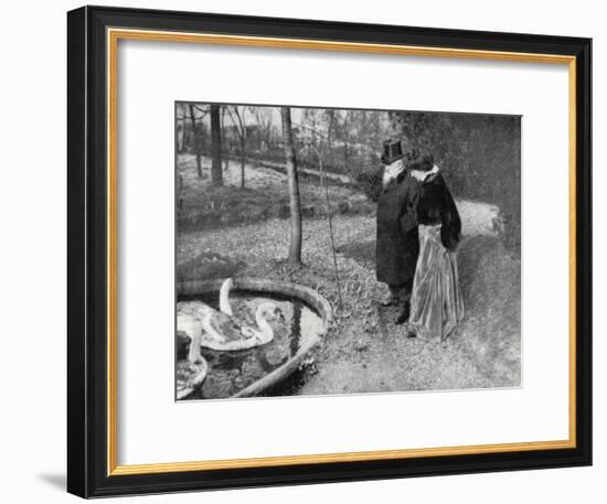 Auguste Rodin, French Sculptor, 1895-null-Framed Giclee Print