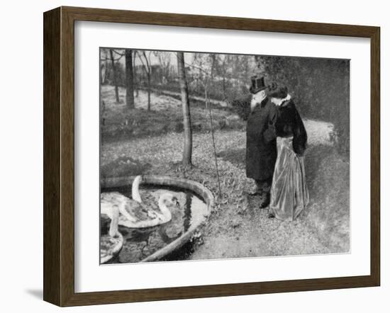 Auguste Rodin, French Sculptor, 1895-null-Framed Giclee Print