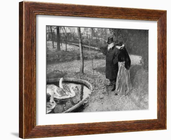 Auguste Rodin, French Sculptor, 1895-null-Framed Giclee Print