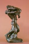 Woman Sitting Cross-Legged-Auguste Rodin-Giclee Print