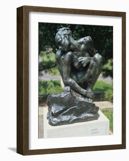 Auguste Rodin Sculpture in the Hirshhorn Sculpture Garden, Washington D.C., USA-Hodson Jonathan-Framed Photographic Print