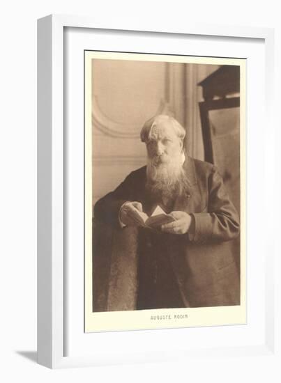 Auguste Rodin-null-Framed Art Print