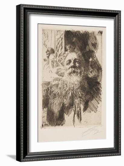 Auguste Rodin-Anders Leonard Zorn-Framed Giclee Print