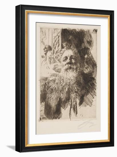 Auguste Rodin-Anders Leonard Zorn-Framed Giclee Print