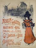 Advertising Poster.Moulin De La Galette-Auguste Roedel-Giclee Print