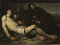 Saint Sebastian, Martyr, C.1865 (Oil on Canvas)-Auguste Theodule Ribot-Giclee Print