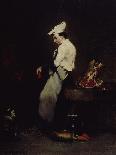 The Young Cook, 1855-70 (Oil on Canvas)-Auguste Theodule Ribot-Giclee Print