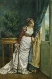 Admiring Herself-Auguste Toulmouche-Giclee Print