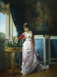 Watering Flowers-Auguste Toulmouche-Giclee Print