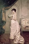 Watering Flowers-Auguste Toulmouche-Framed Giclee Print